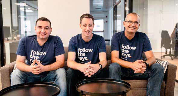 The Panorays' co-founders (from right to left): Antar, Or-el, and Ben-Ari. Photo: Panorays The Panorays' co-founders (from right to left): Antar, Or-el, and Ben-Ari. Photo: Panorays