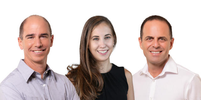  Pitango HealthTech Fund: Ittai Harel (left), Managing Partner; Maya Perl, Principal; Guy Ezekiel,