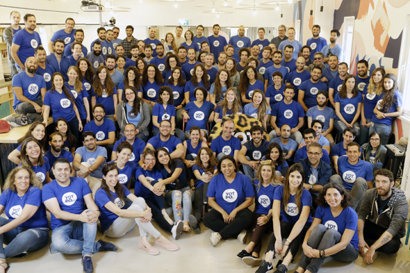 Yotpo's team. Photo: Amit Sha'al Yotpo's team. Photo: Amit Sha'al