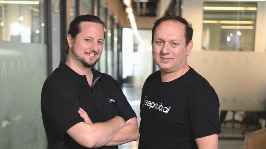 Deepdub's CEO Ofir Karakovski (right) and the VP of Technologies Nir Karakovski (Photo: Deepdub) מייסדי deepdub מימין מנכ"ל החברה אופיר קרקובסקי ו סמנכ"ל הטכנולוגיות ניר קרקובסקי