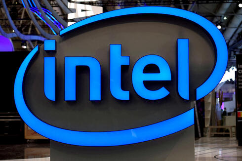 Intel logo. 