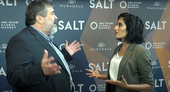 Jon Medved interviewed by Natasha D’Souza at the SALT conference in Abu Dhabi in Dec. 2019. Photo: SALT Jon Medved interviewed by Natasha D’Souza at the SALT conference in Abu Dhabi in Dec. 2019. Photo: SALT