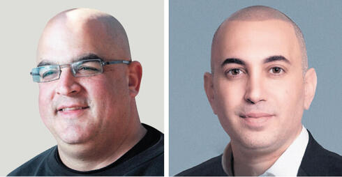 Nadav Peres (right) and Omri Sharon. Nadav Peres (right) and Omri Sharon.